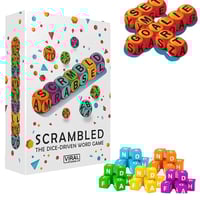 Scrambled Dice Word Game Set