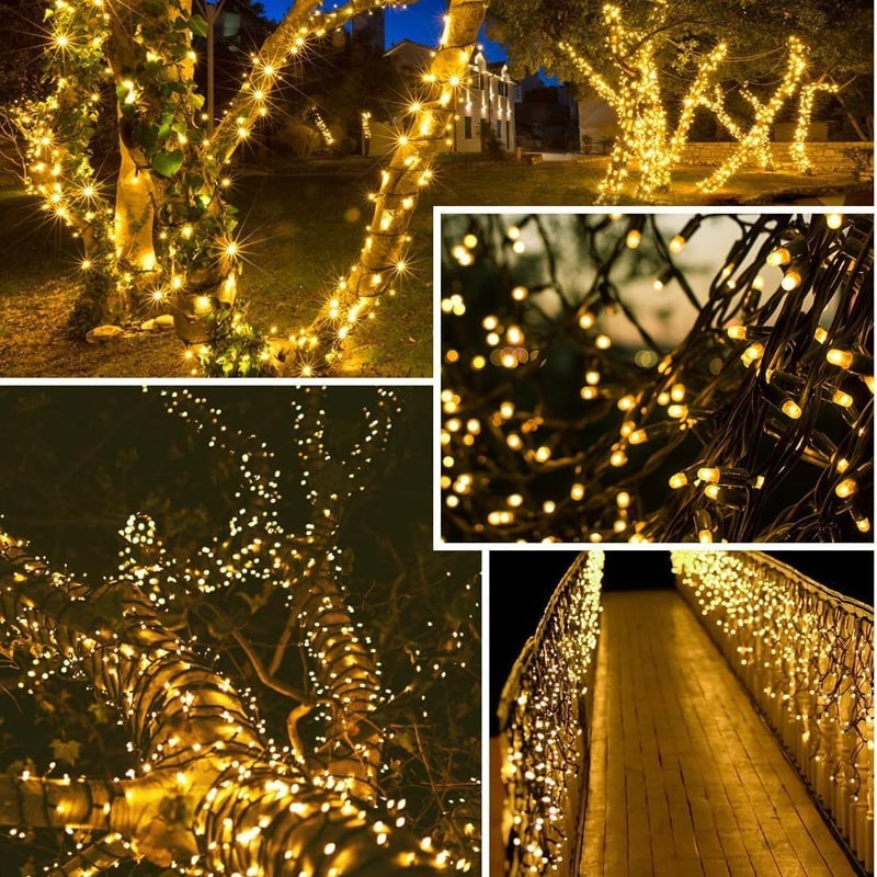 Outdoor Solar LED String Lights