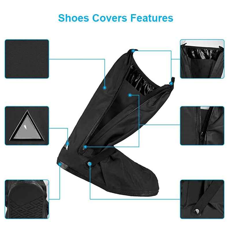 Waterproof Boot Reusable Shoes Covers