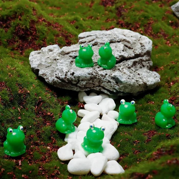 Uitdagingsspeelgoed voor kleine kikkers verbergen