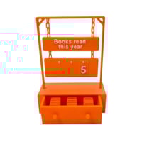 Hanging Book Counter With Numbers