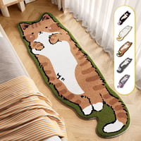 Cute Cartoon Cat Tufted Rug