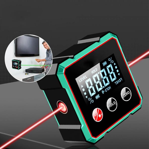 Digitales Doppelseitiges Laser-Magnet-Wasserwaage