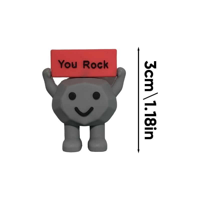 You Rock Motivational Stone Figurine
