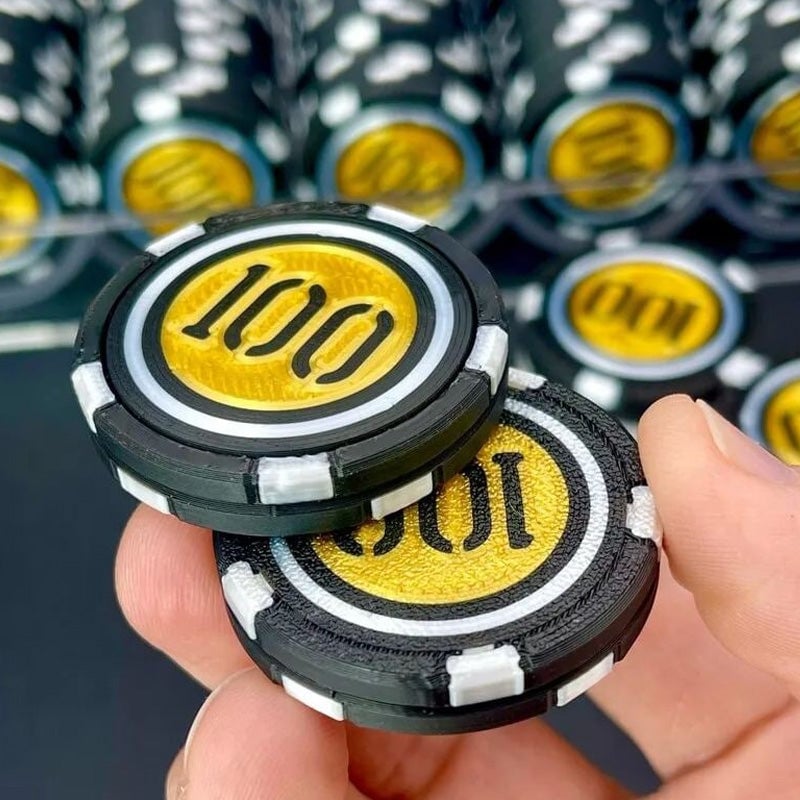 Chips Stack Magnetic Fidget Slider