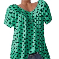 Round Neck and Dots T-shirt
