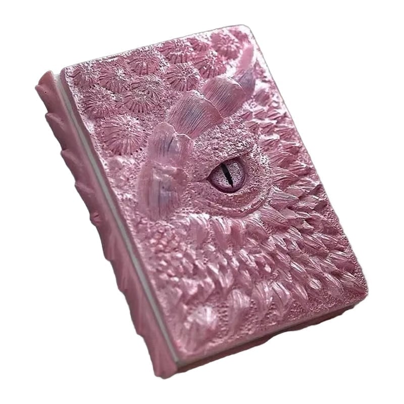 🐉Dragon Eye 3D Embossed Journal - Handmade Resin Engraved Notebook🐉