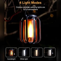 Solar lantern outdoor light with 4 Modes