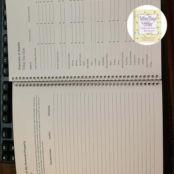 At få styr på tingene for at hjælpe mine kære, når jeg er væk