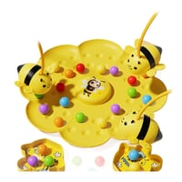 Colorful Multifunctional Magnetic Bee Toy