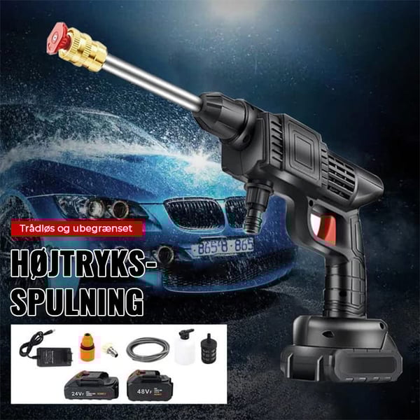 Sale- Trådløs bærbar højtryksspuler