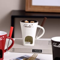 Updated Multi-Functional Ceramic Fondue Mug
