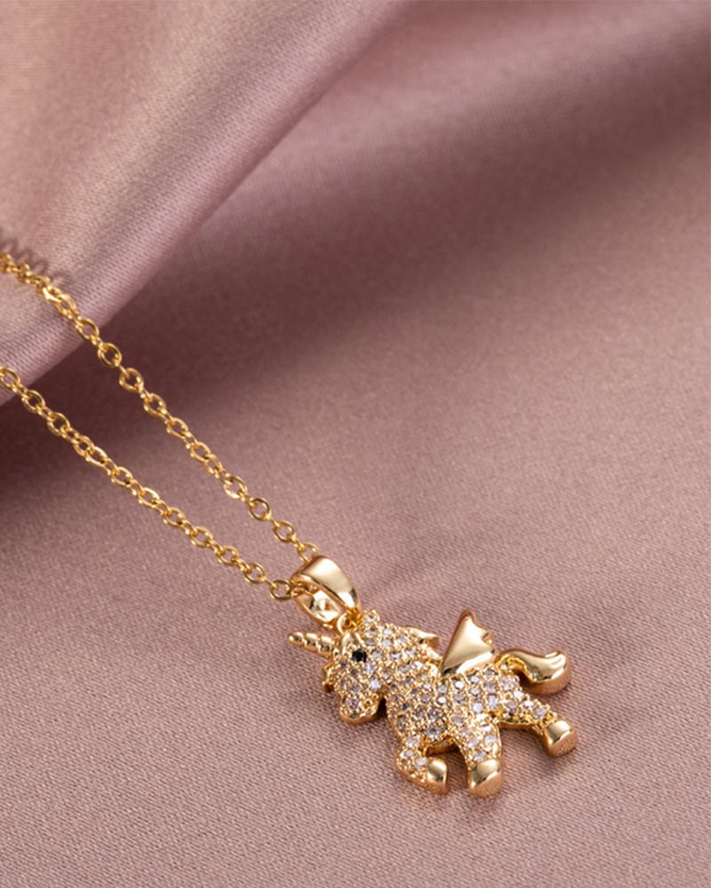 Angel Pony Pendant halskæde
