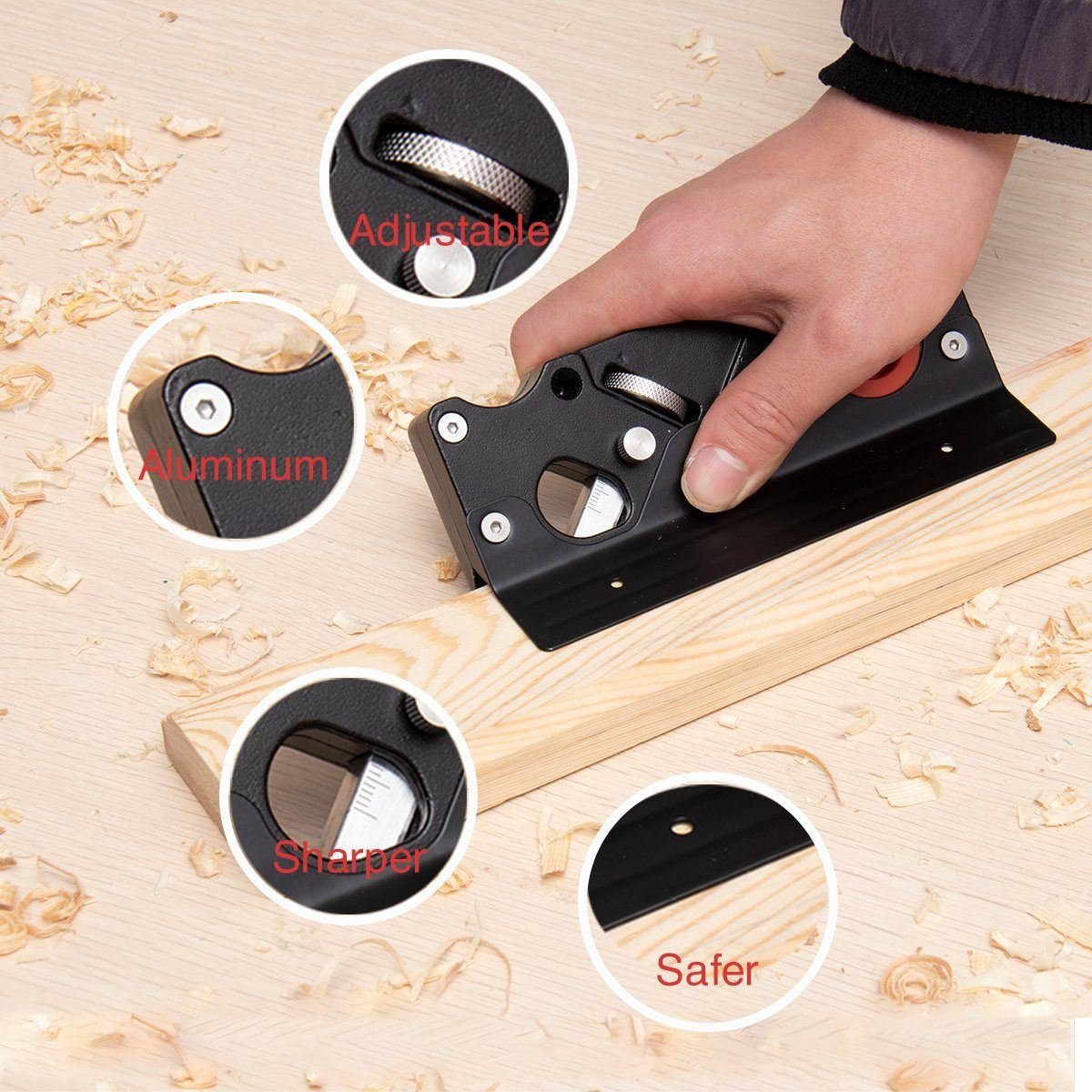 Saker Woodworking Planer Set