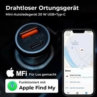 Autoladegerät mit GPS-Ortungsgerät und Tracker