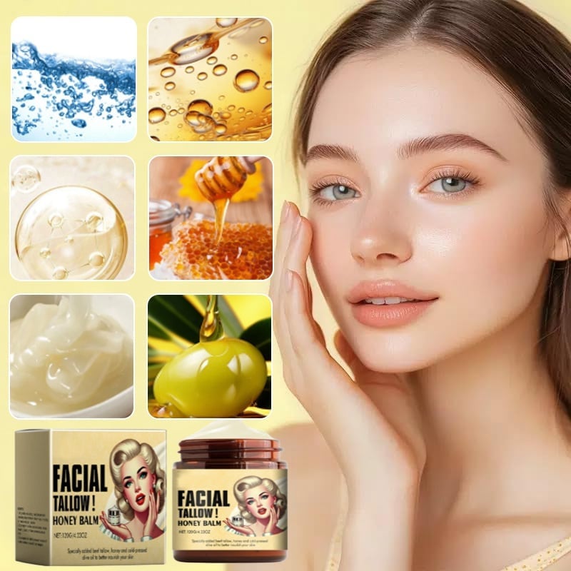 Facial Tallow Honey Balm