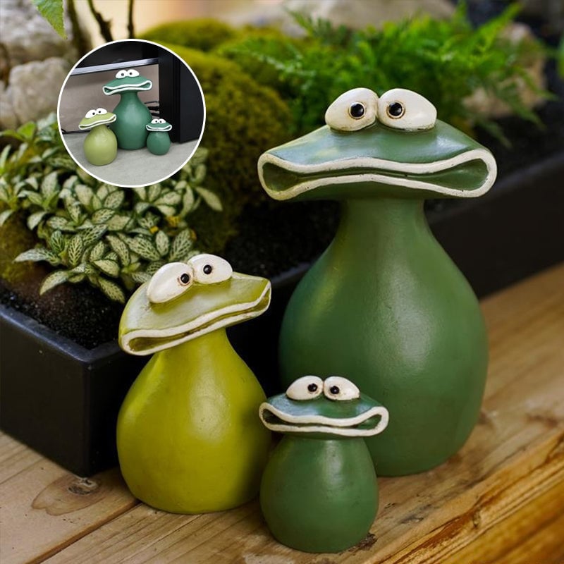 Frog Yard kunstdekorasjoner