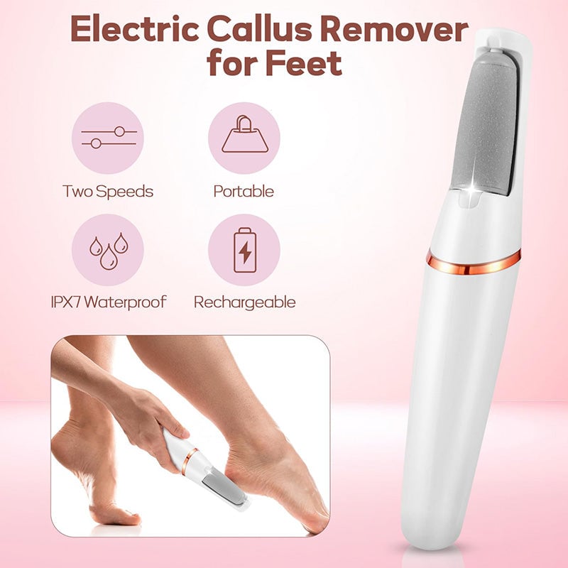 Dual Head Electric Feet Callus Remover