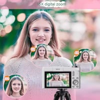 High-Definition Portable Mini Ultra-Slim Student Digital Camera