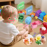 Matching & Sorting Activity Train Set