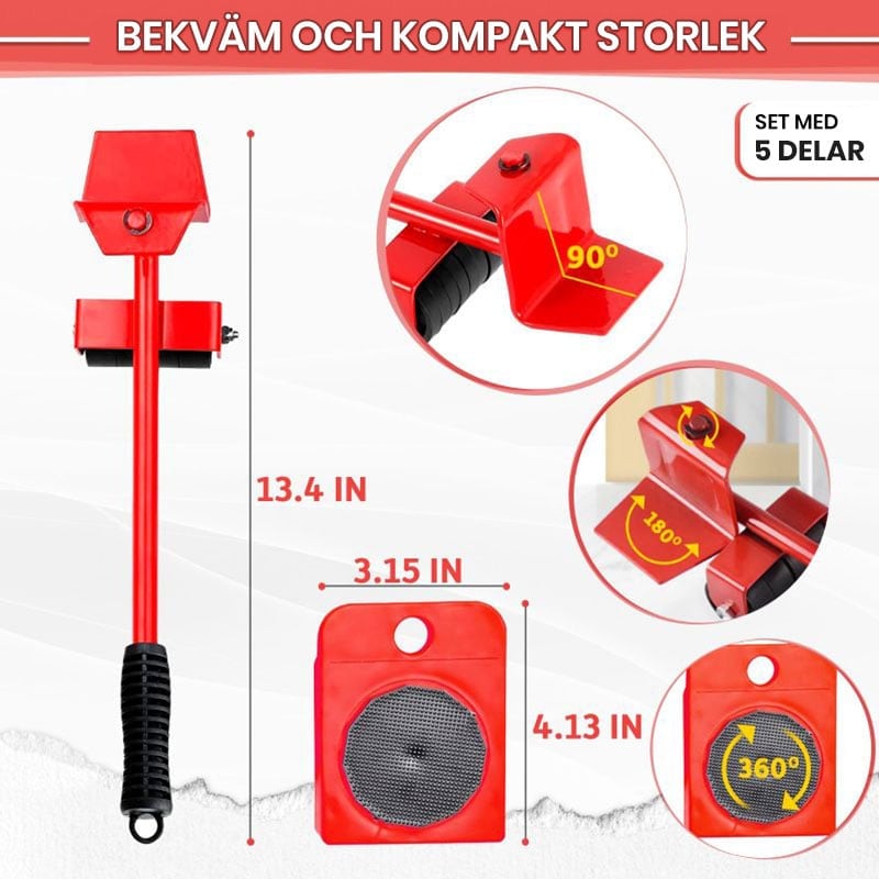 Lyftverktygssats för möbler