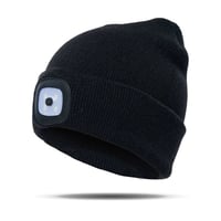 LED Knitted Winter Beanie Hat