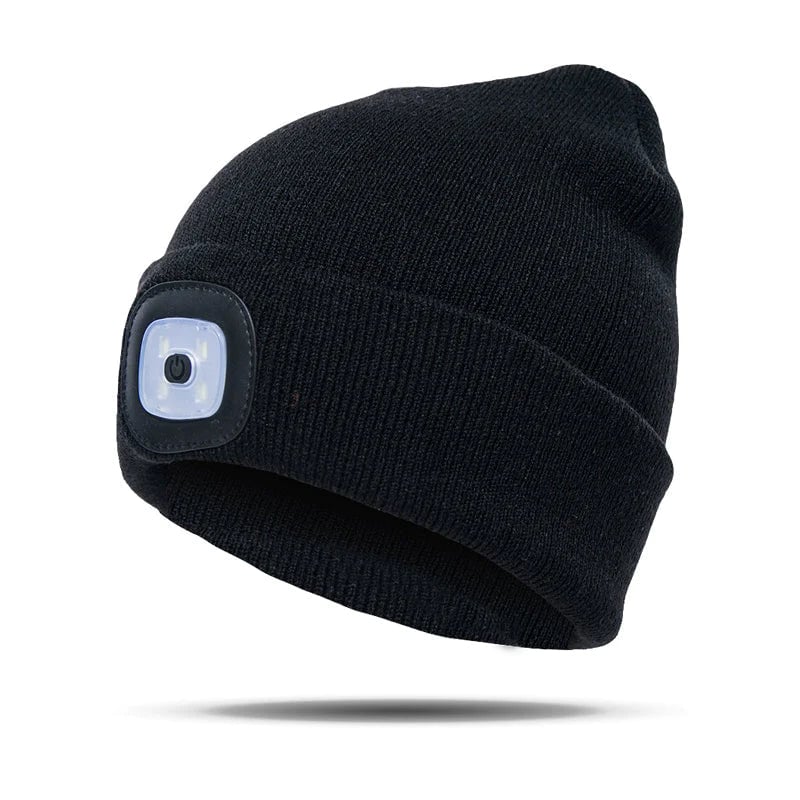 LED Knitted Winter Beanie Hat