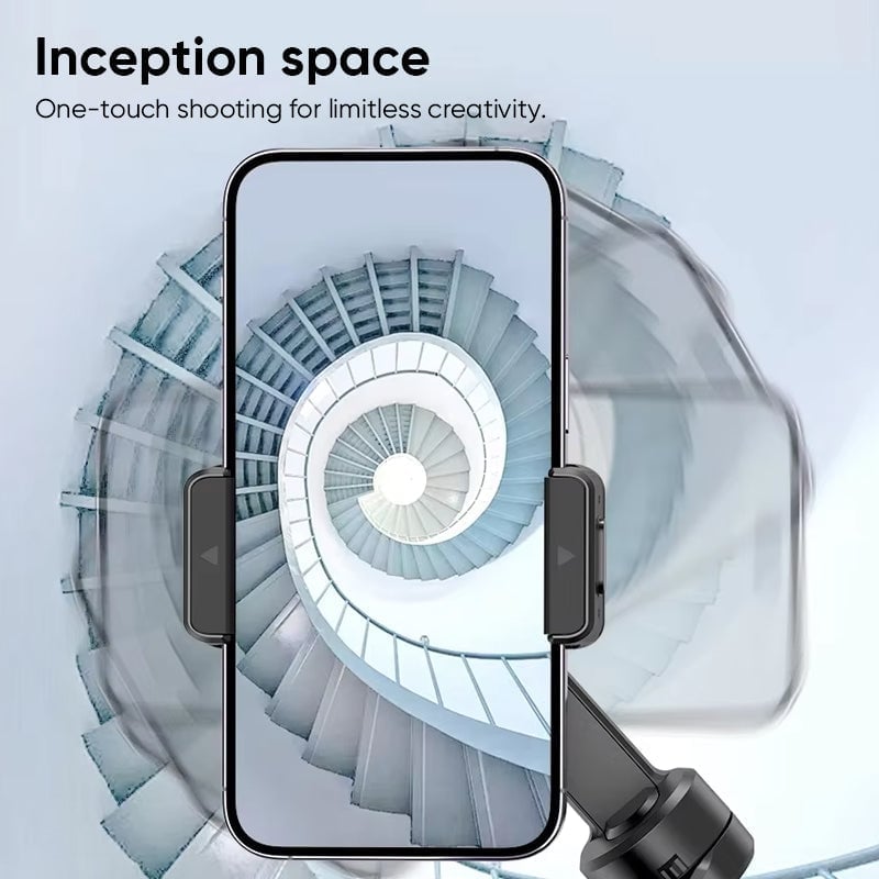 Smart 3-Axis Gimbal Stabilizer with AI Tracking