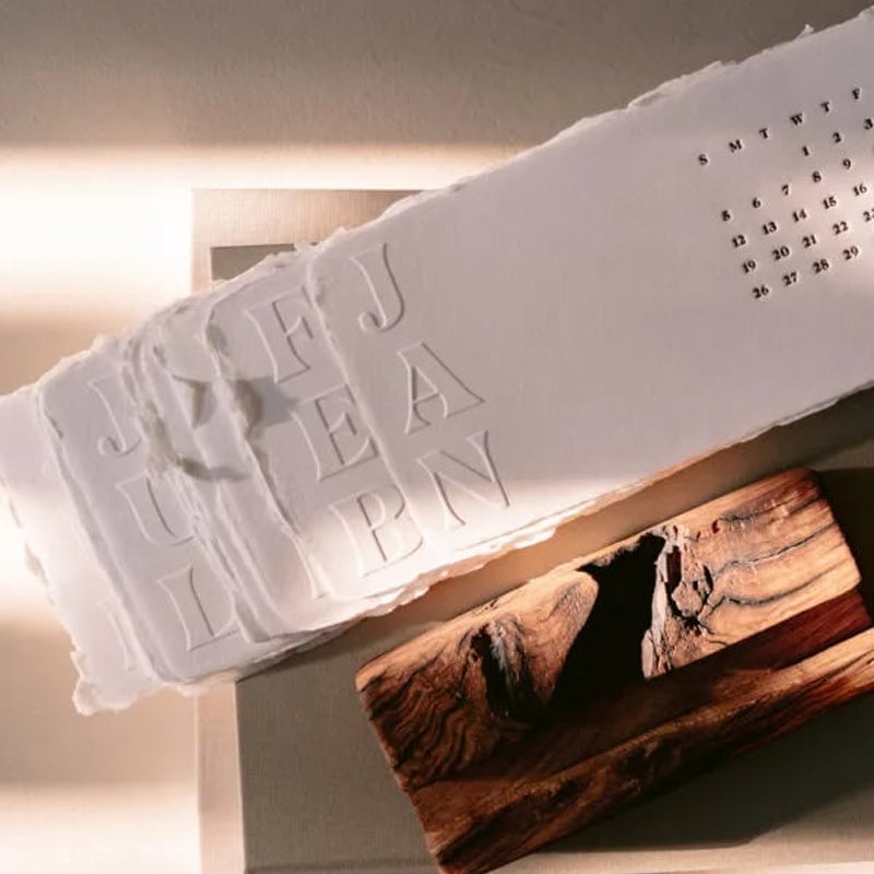 📃The 2025 Letterpress Calendar