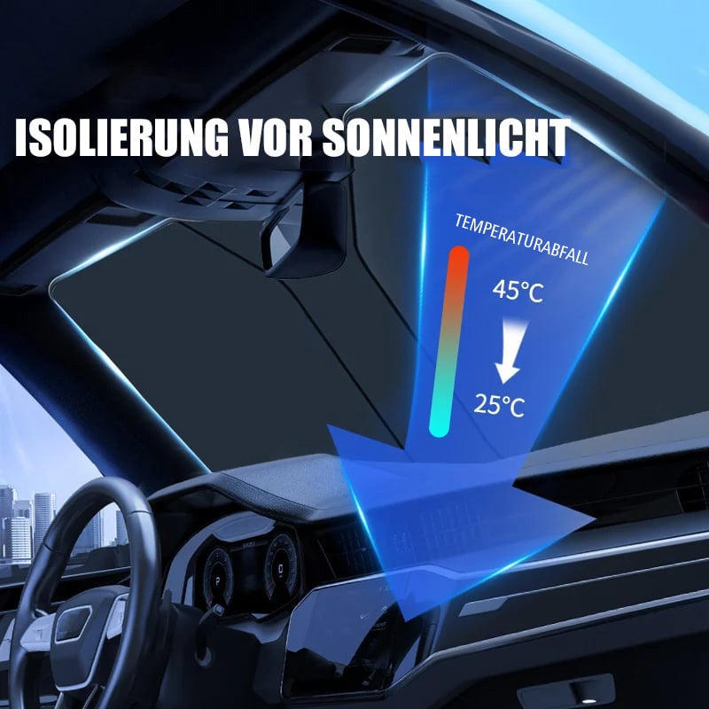 Windschutzscheiben-Sonnenschutz, faltbarer Sonnenschutz