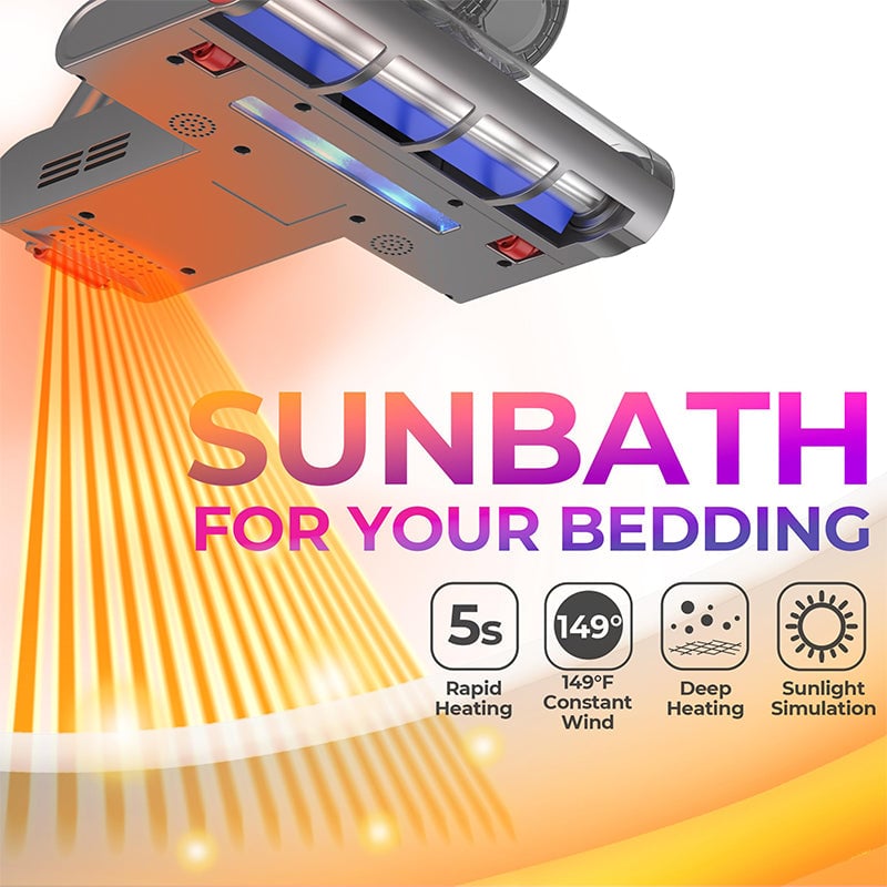Sakerplus Powerful UV Bed Vacuum Cleaner