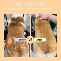 Long & Short Tooth Stainless Steel Pet Comb