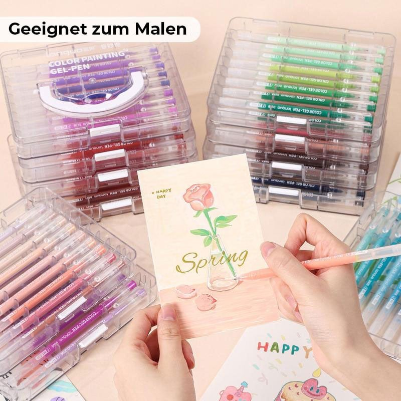 45/72/99 Farben Gelschreiber-Set