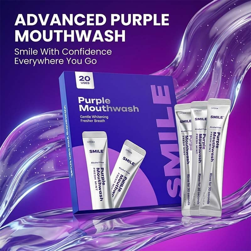 Fresh Breath Mouthwash Sachets