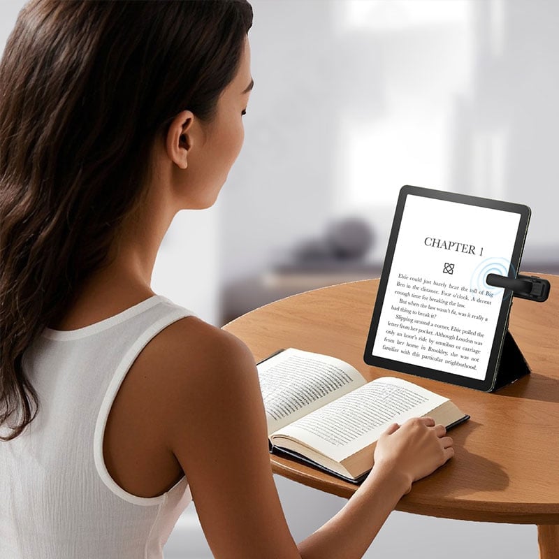 Tragbarer E-Book-Seitenwender