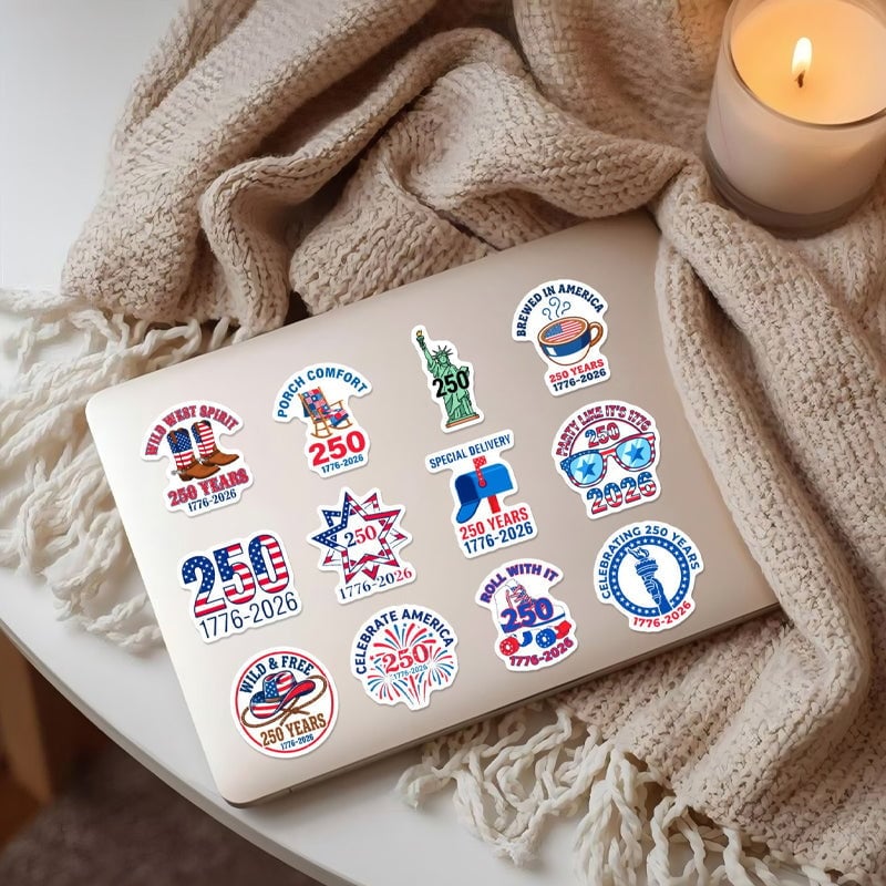 250th Anniversary Commemorative Sticker