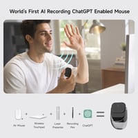 Bluetooth Detachable Air Mouse Touchpad Mouse