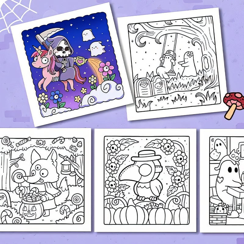 Coloring Book for Adults and Teens