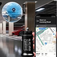 Billaddare med GPS-spårning