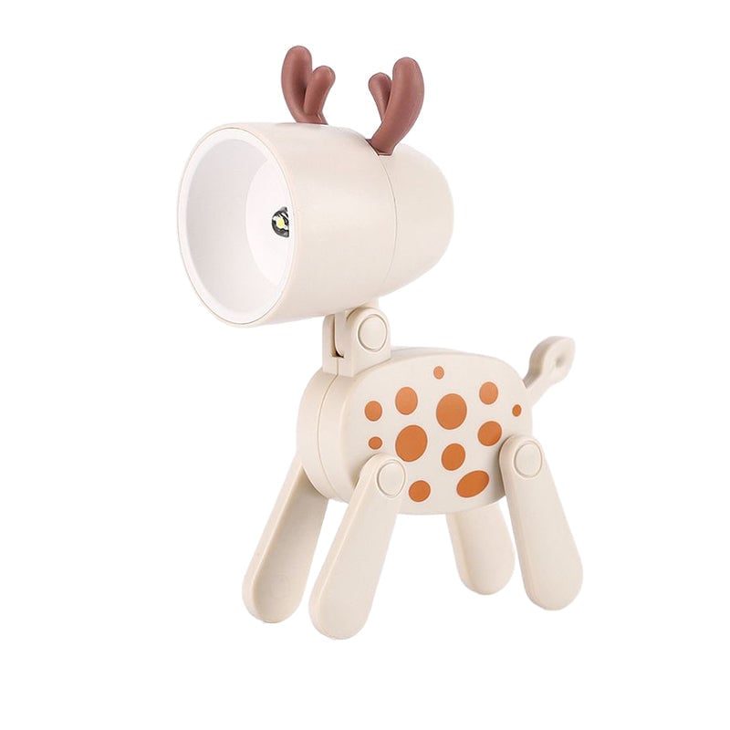 Beige,Gefleckter Hirsch