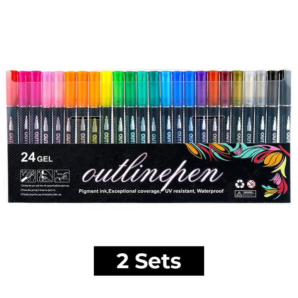 Dreamy Sparkle Dual-Line Contour Pen