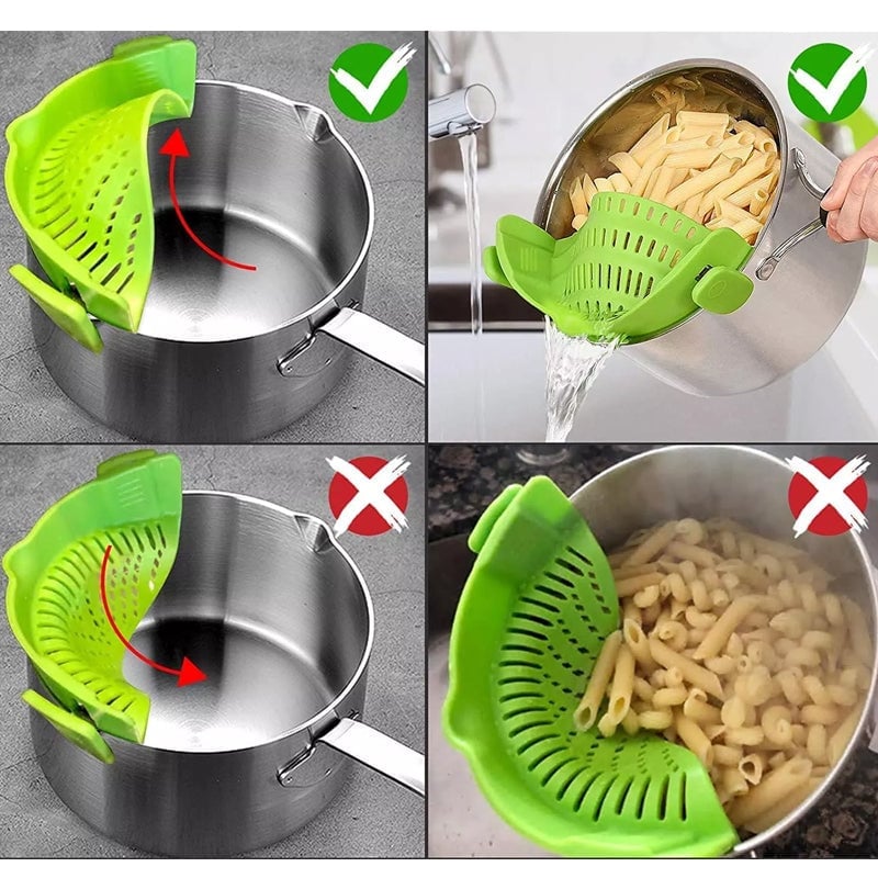 Aufsteckbarer Silikonfilter