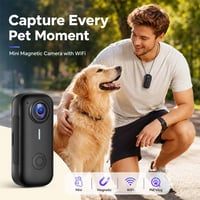 Sakerplus® 2K Mini Wearable Body Camera