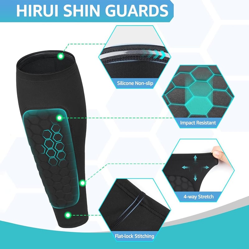 Saker Anti-Slip Shin Guards