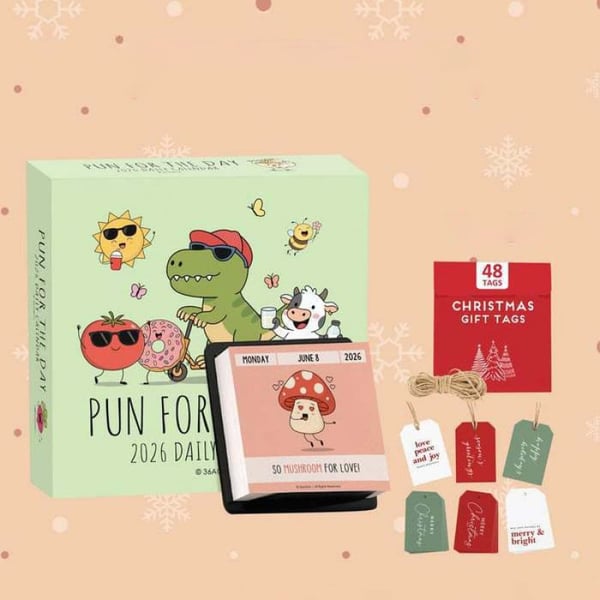 2026 Fun and Inspirational Desktop Calendar