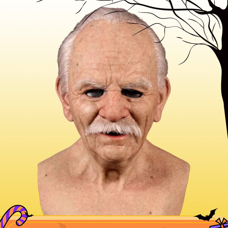 Hyperrealistische hautsichere Maske