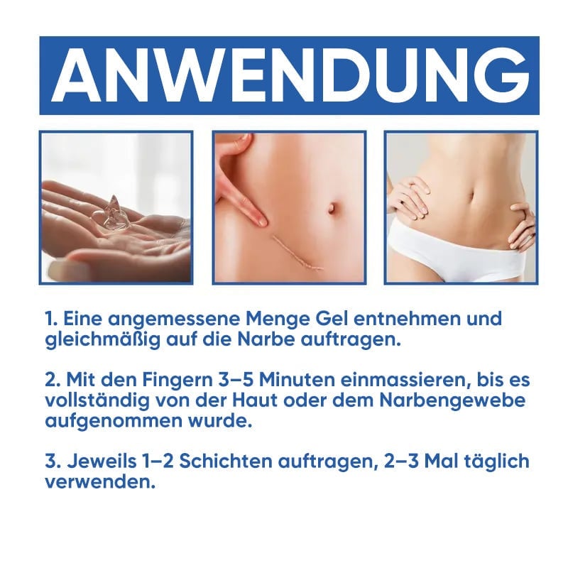 Professionelles Narbenentfernungsgel