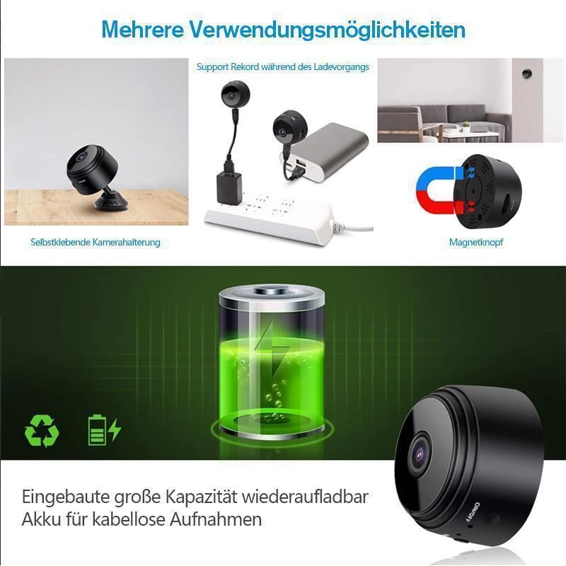 ✨1080p magnetische WiFi Mini Kamera