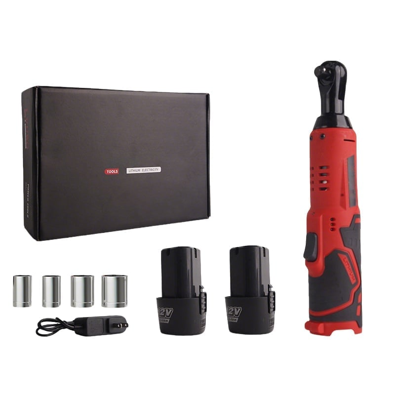 High-Performance 12V Cordless Electric Ratchet Wrench Kit