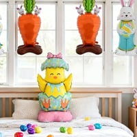 3D Easter Foil Balloon Garden Decoration